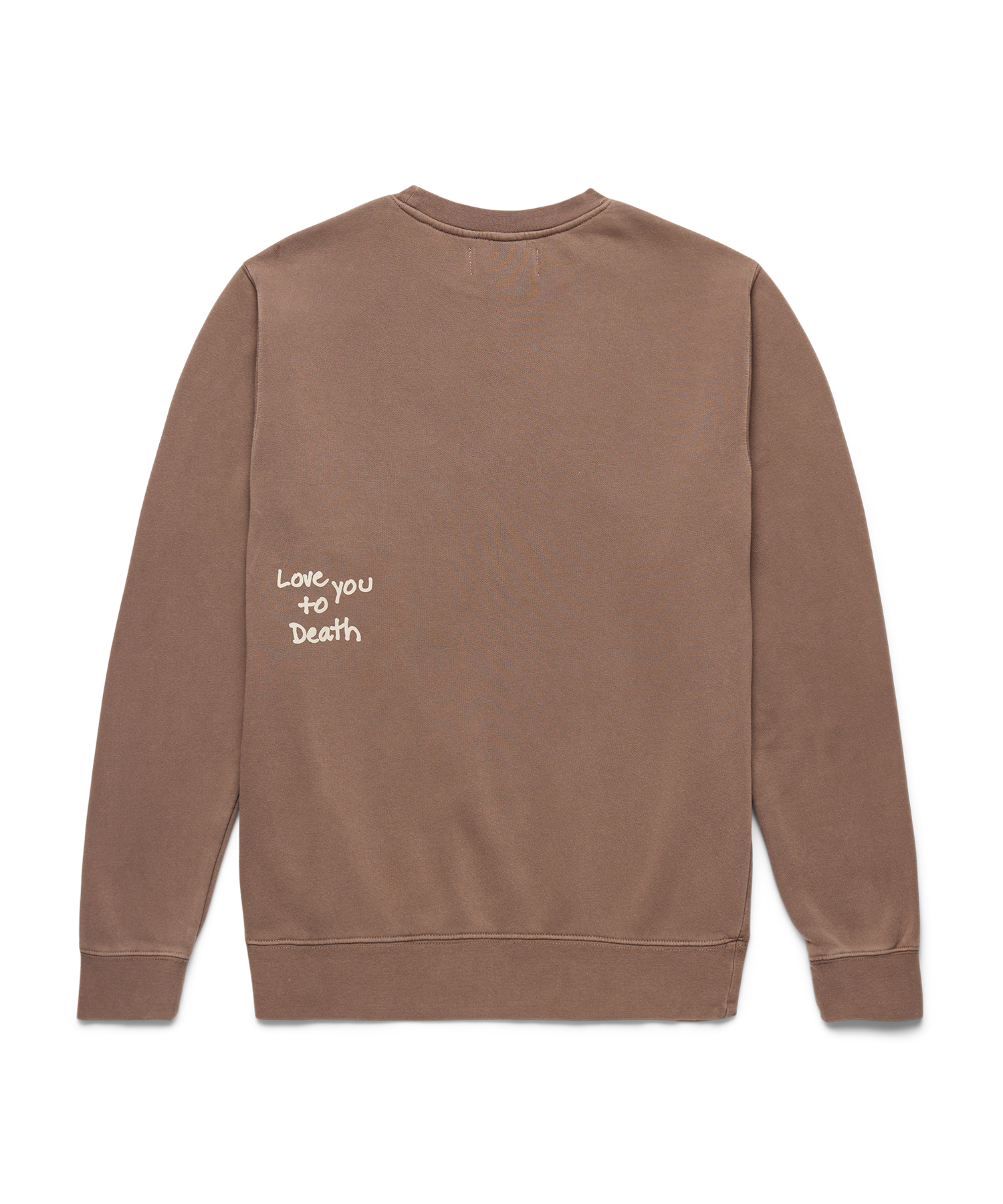 Love You Crewneck Red Clay